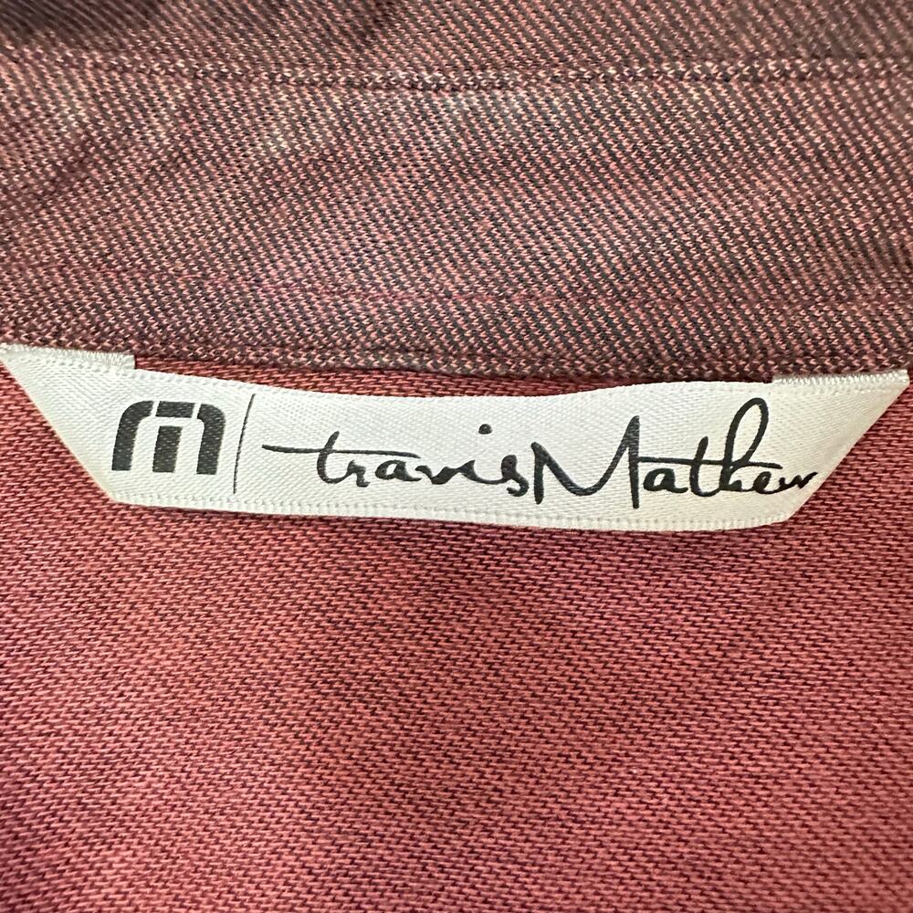 Travis Mathew Polo Shirt Lot Bundle Burgundy Blue Black Golf Performance Mens XL - Picture 4 of 10